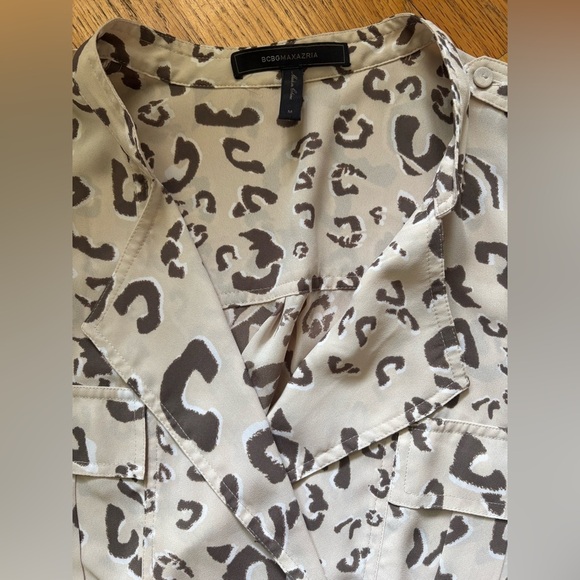 BCBGMAXAZRIA ANIMAL PRINT  DRESS - Picture 3 of 10